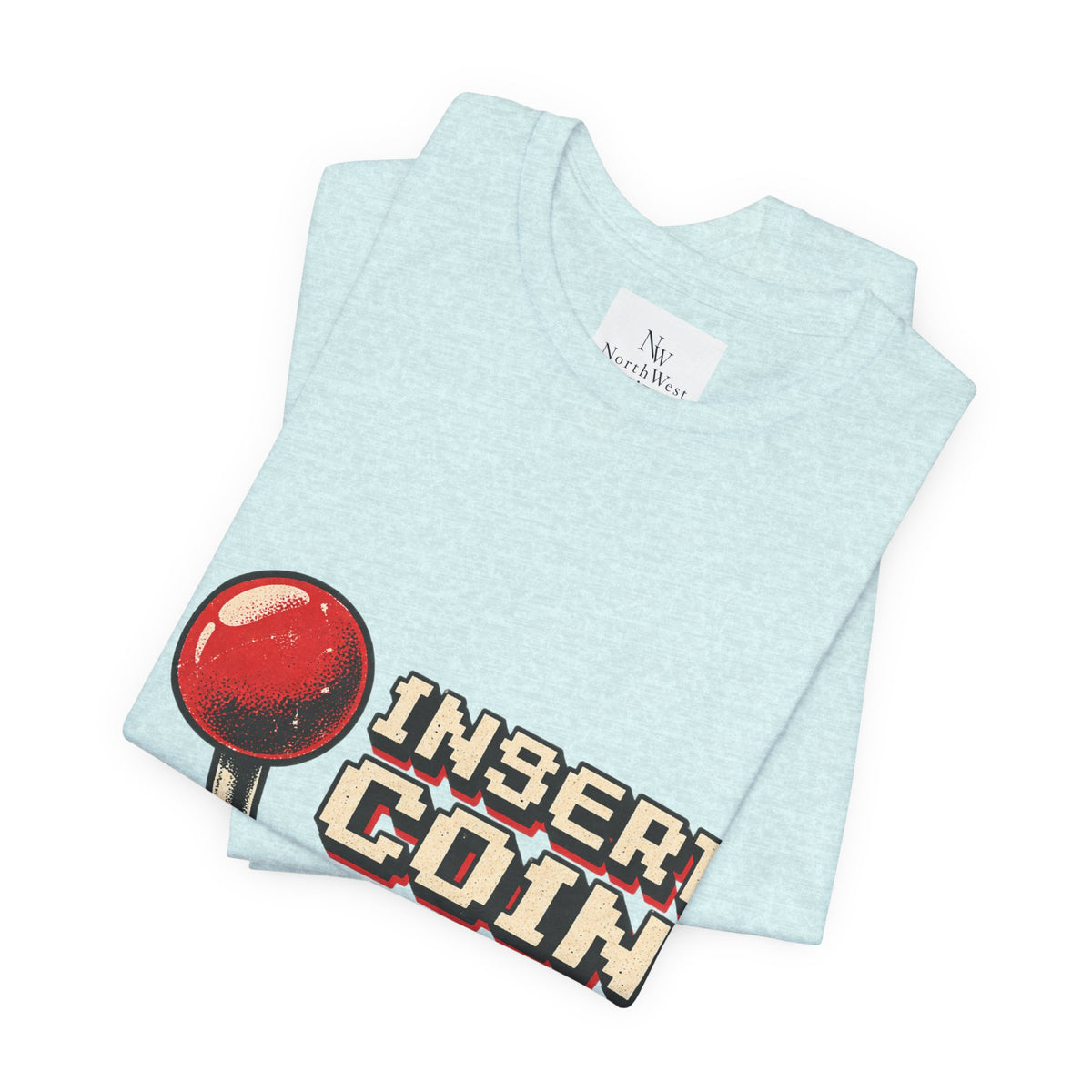 Insert Coin Arcade T‑Shirt — "One More Game" Retro Gaming Tee