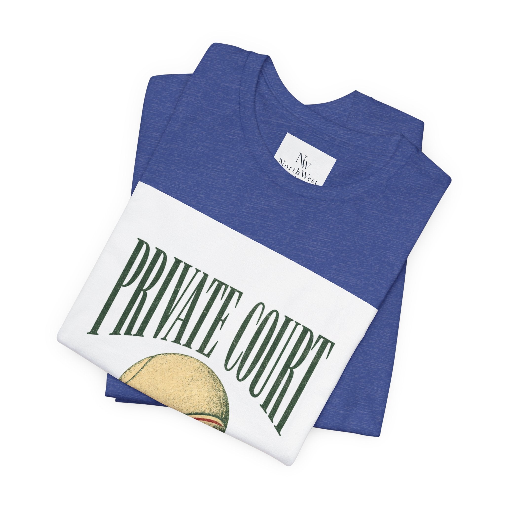 Private Court Tennis Tee — "After Four" Vintage Tennis Graphic T‑Shirt