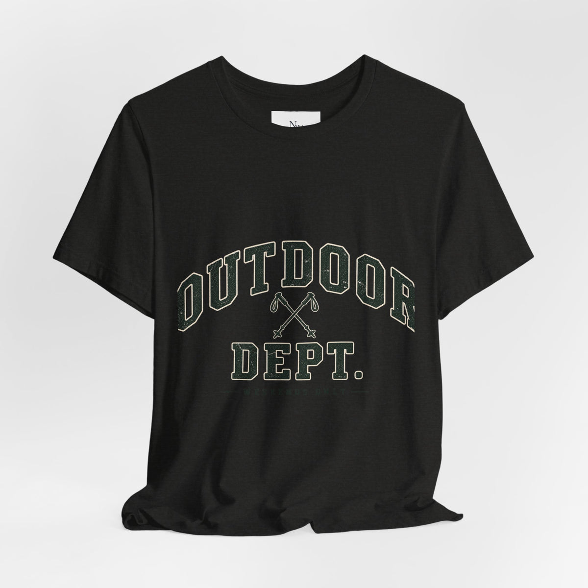 Outdoor Dept. Graphic Tee — Adventure Camping T-Shirt