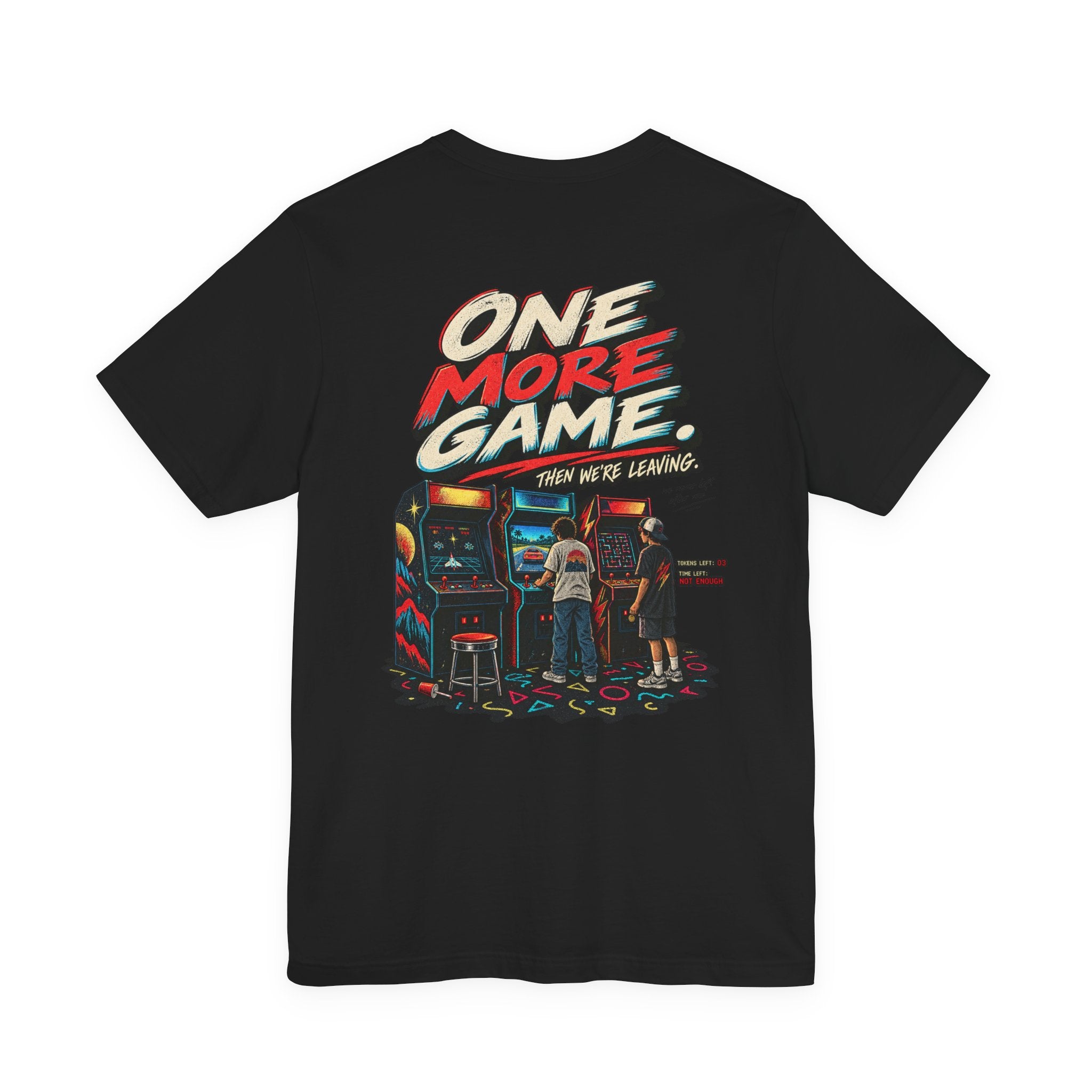 Insert Coin Arcade T‑Shirt — "One More Game" Retro Gaming Tee
