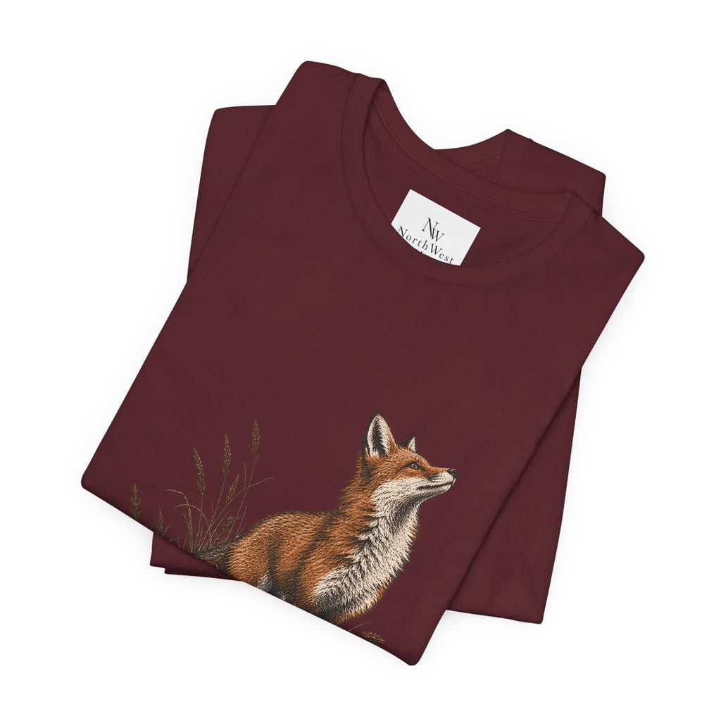 Wild Things Fox Tee — Woodland Nature Graphic T-Shirt