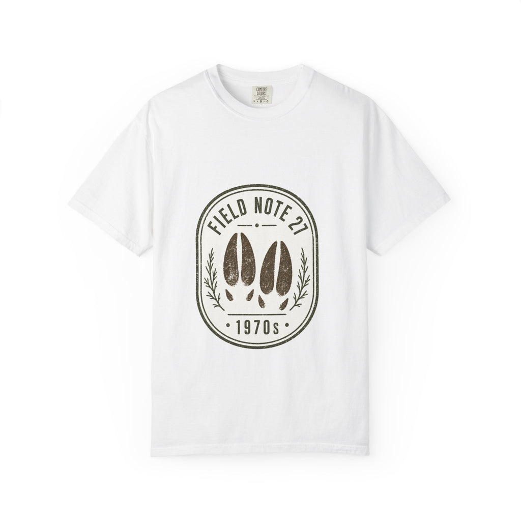 North Ridge Field Notes T-Shirt — Vintage Nature Guide Graphic Tee