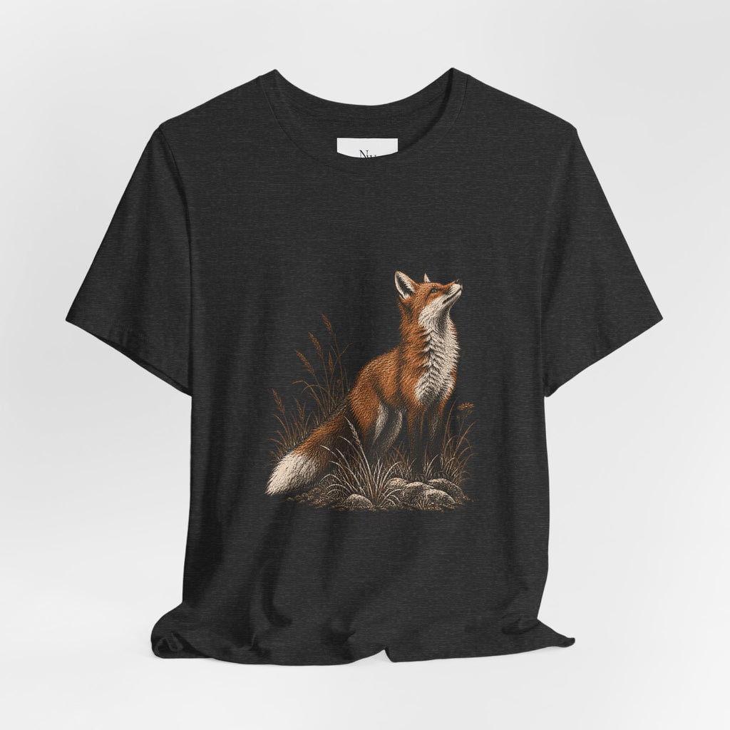 Wild Things Fox Tee — Woodland Nature Graphic T-Shirt