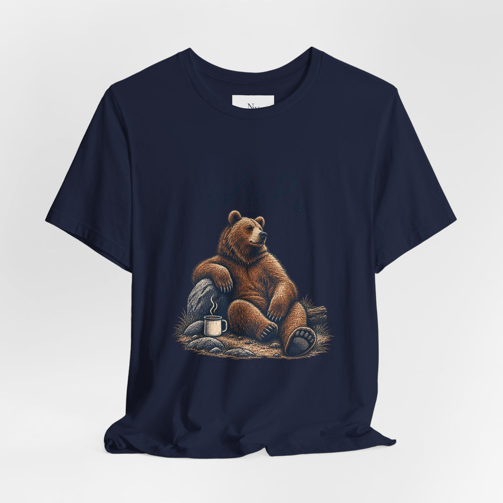 Wild at Heart Bear T-Shirt — Outdoor Nature Graphic Tee