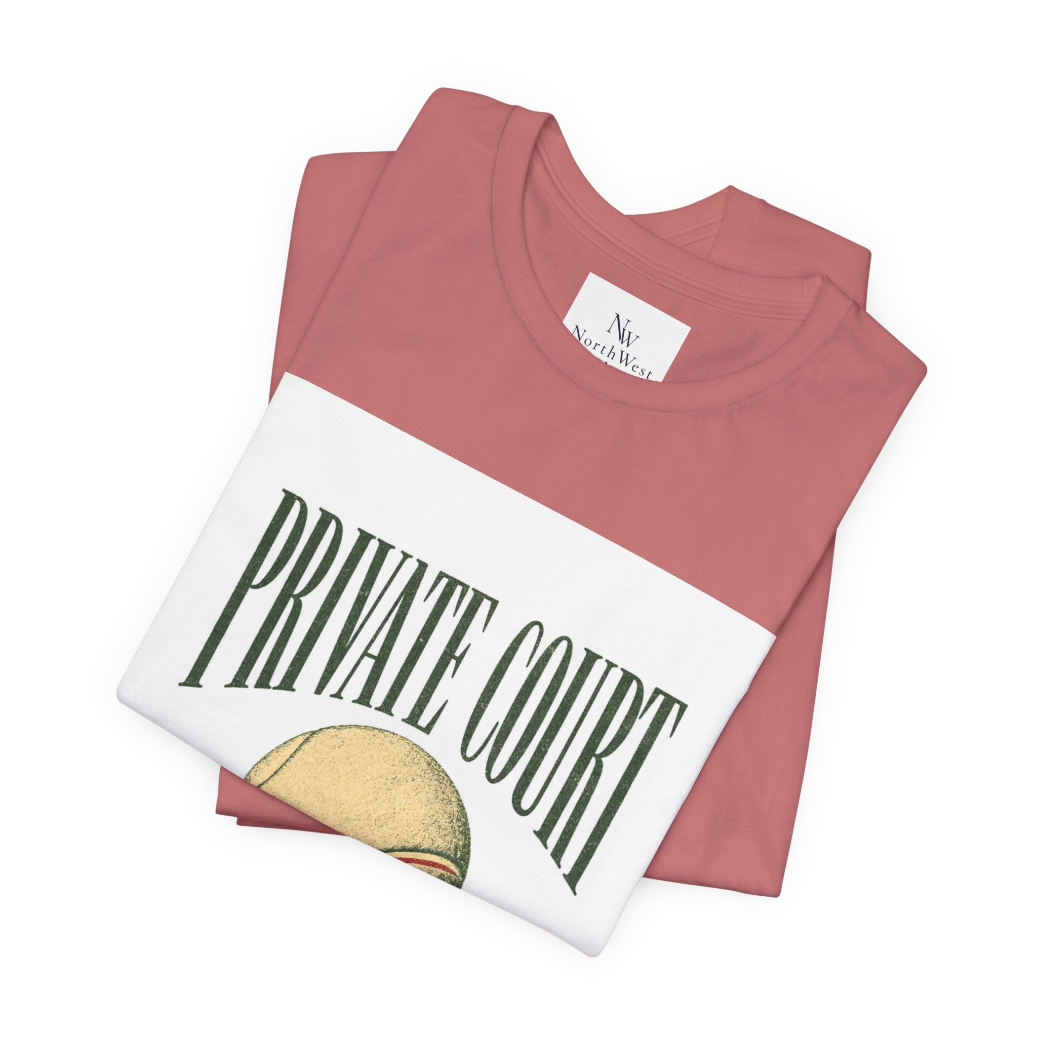 Private Court Tennis Tee — "After Four" Vintage Tennis Graphic T‑Shirt
