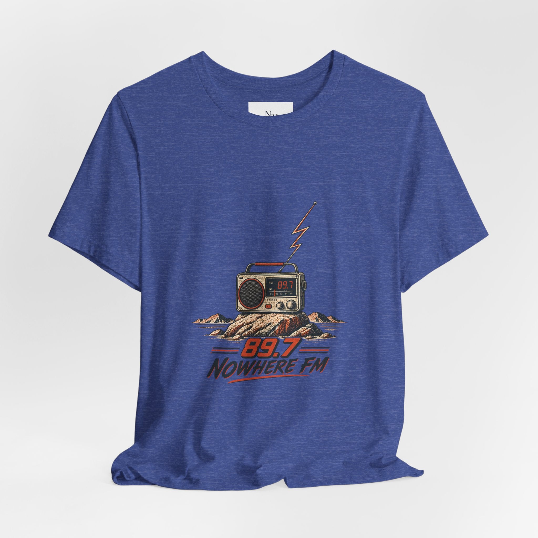 Desert Radio Tee — '89.7 Nowhere FM' Vintage Desert Radio Graphic T-Shirt