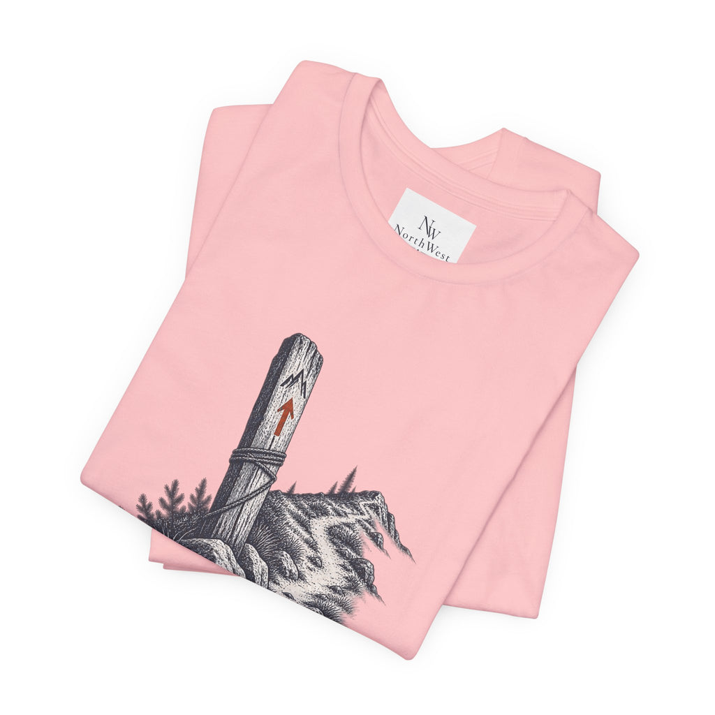 Take The Long Way T‑Shirt — Scenic Hiking Adventure Tee ("Take the Long Way" / "The Long Way Home")