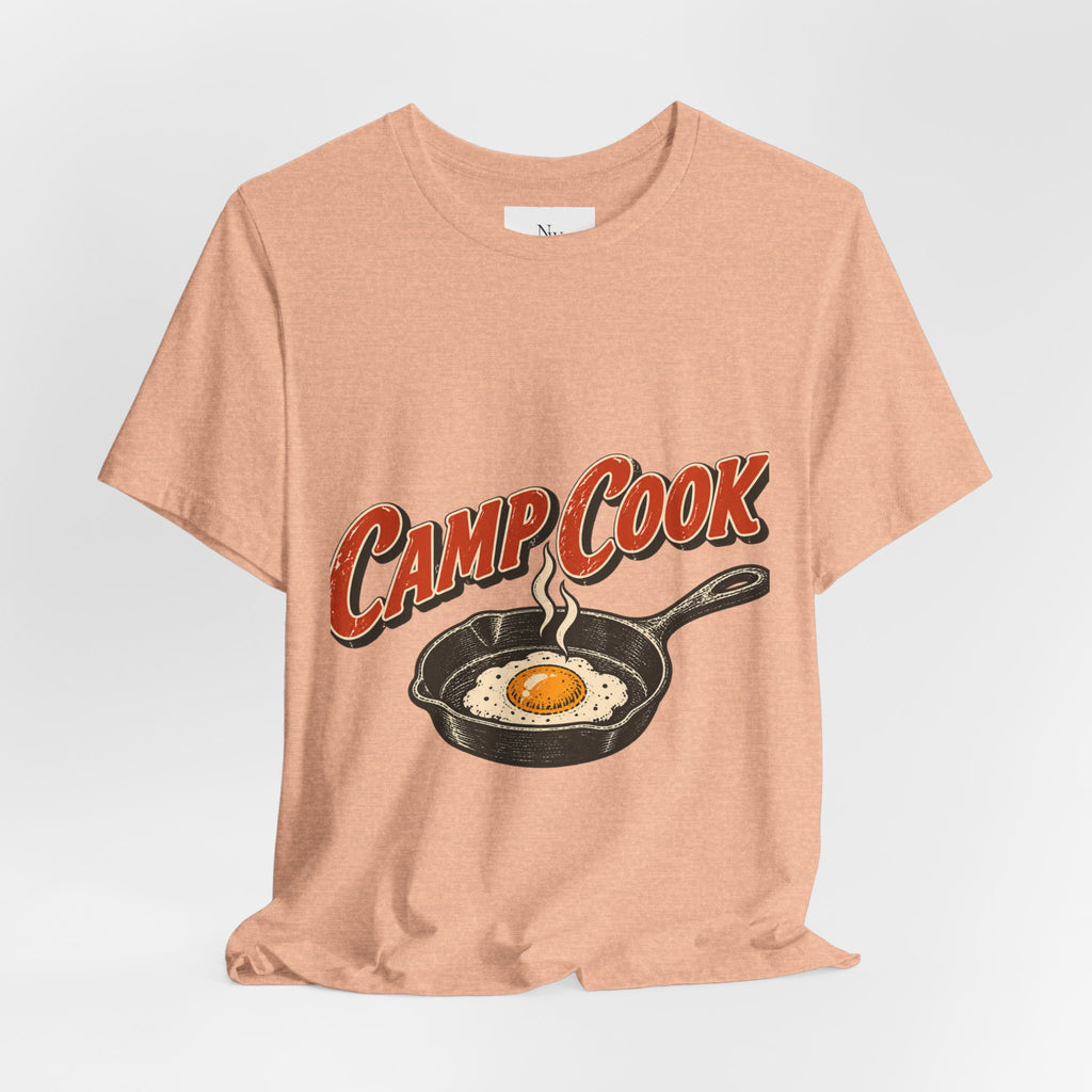Camp Cook T‑Shirt — “Breakfast Tastes Better Outside” Camping Tee