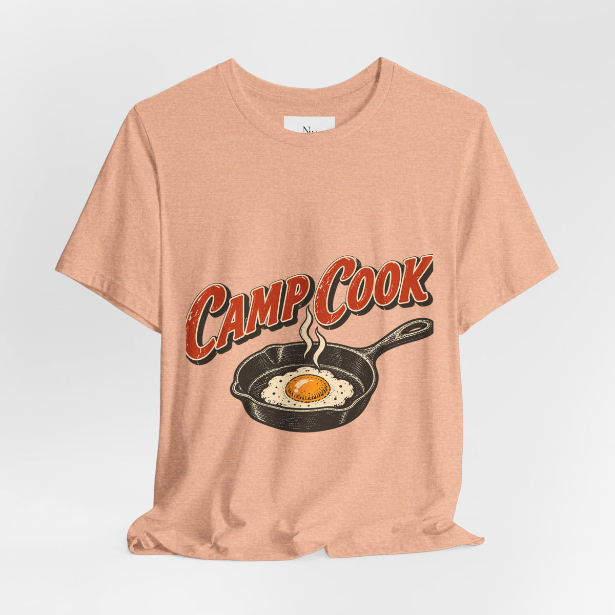Camp Cook T‑Shirt — “Breakfast Tastes Better Outside” Camping Tee