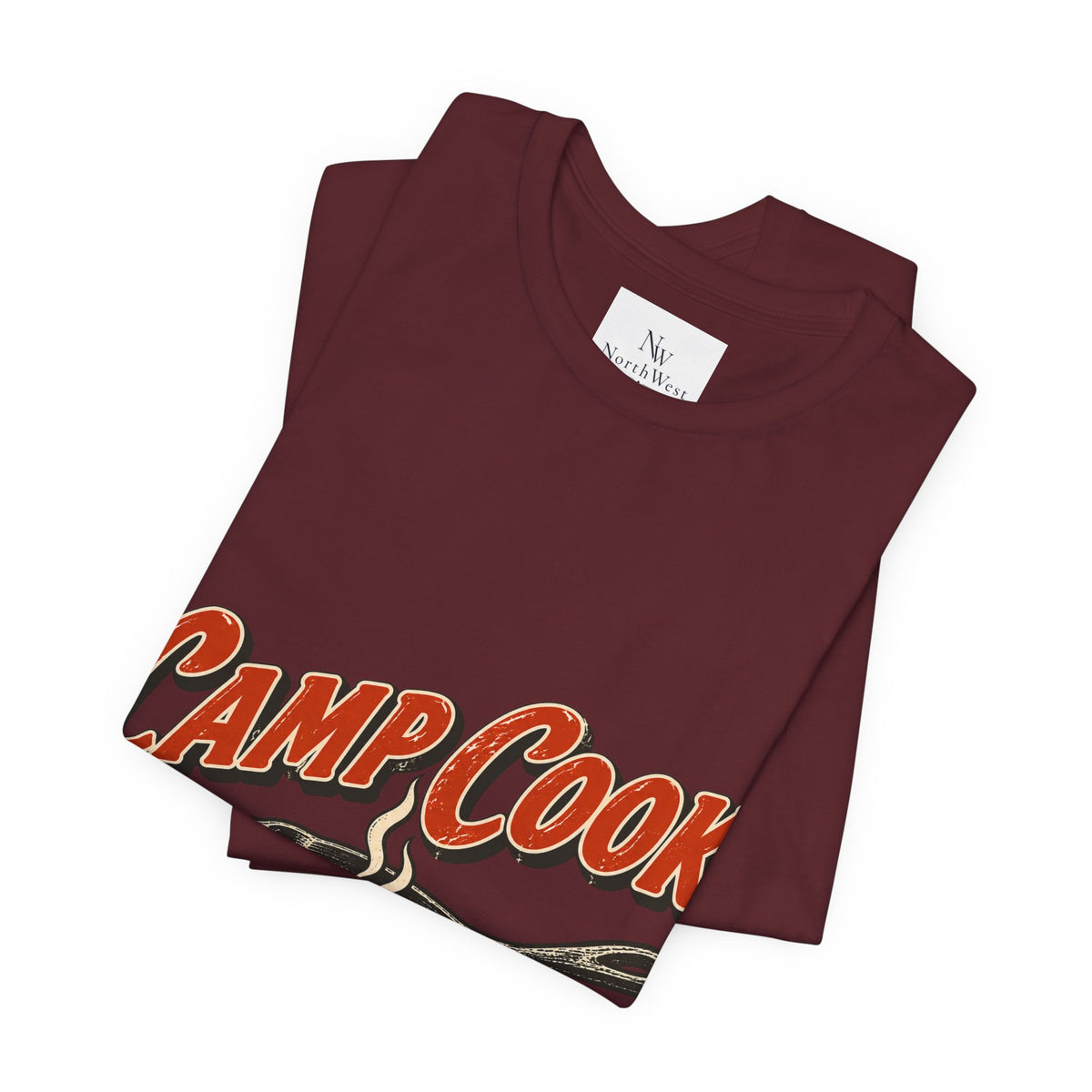 Camp Cook T‑Shirt — “Breakfast Tastes Better Outside” Camping Tee