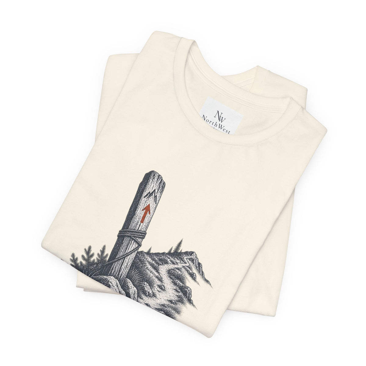 Take The Long Way T‑Shirt — Scenic Hiking Adventure Tee ("Take the Long Way" / "The Long Way Home")