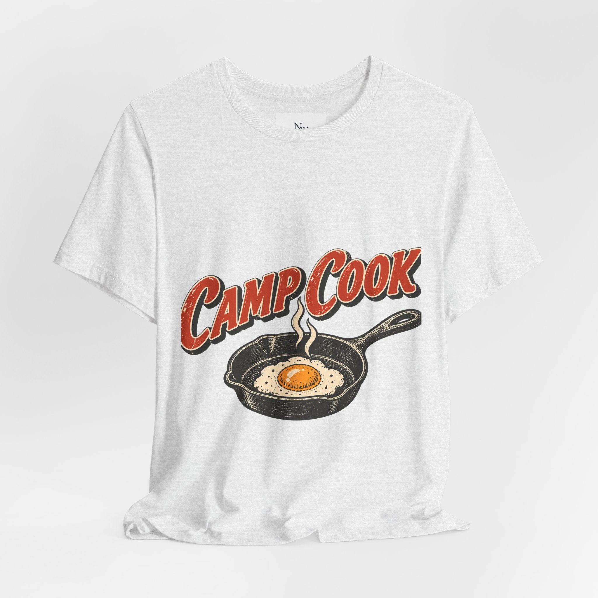 Camp Cook T‑Shirt — “Breakfast Tastes Better Outside” Camping Tee