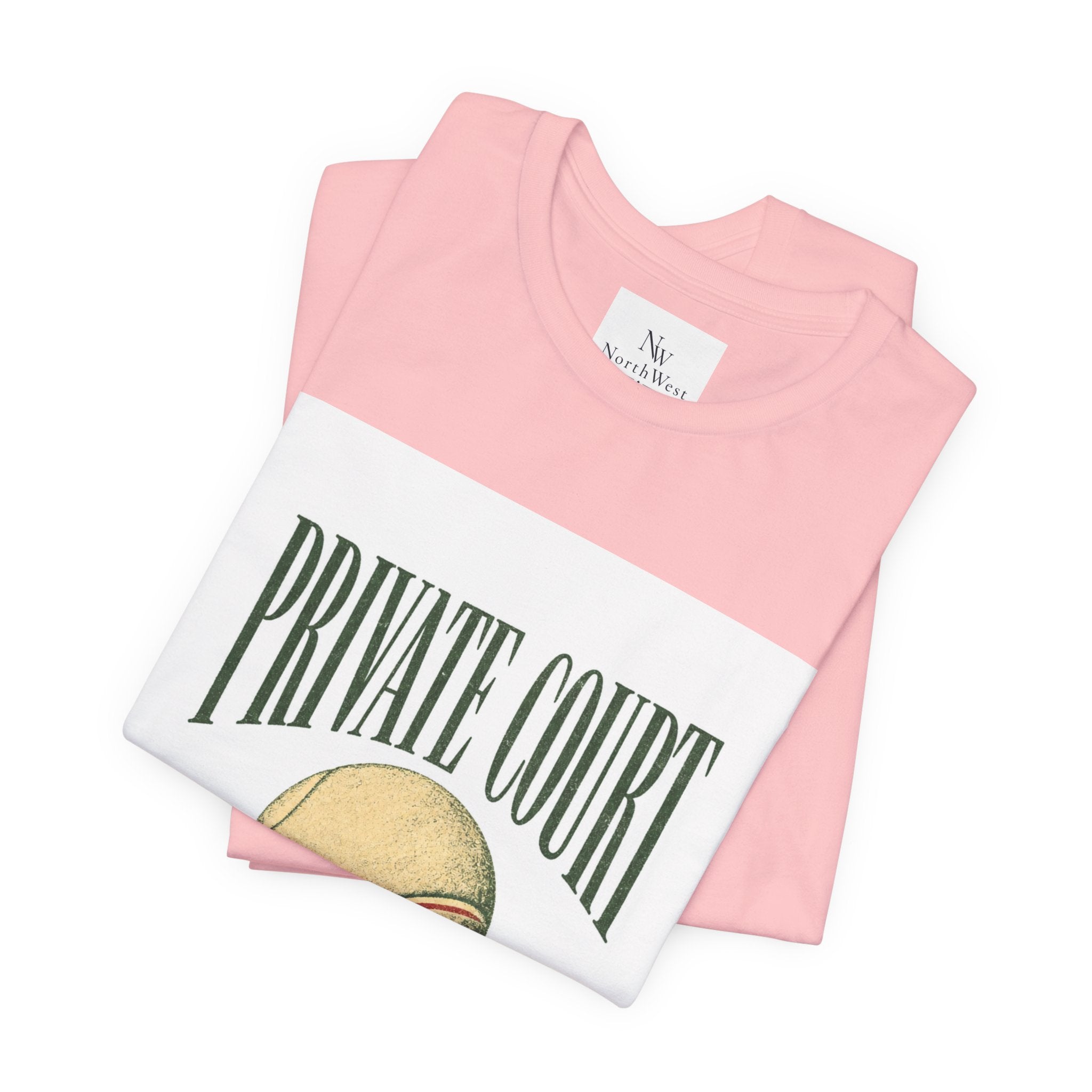Private Court Tennis Tee — "After Four" Vintage Tennis Graphic T‑Shirt