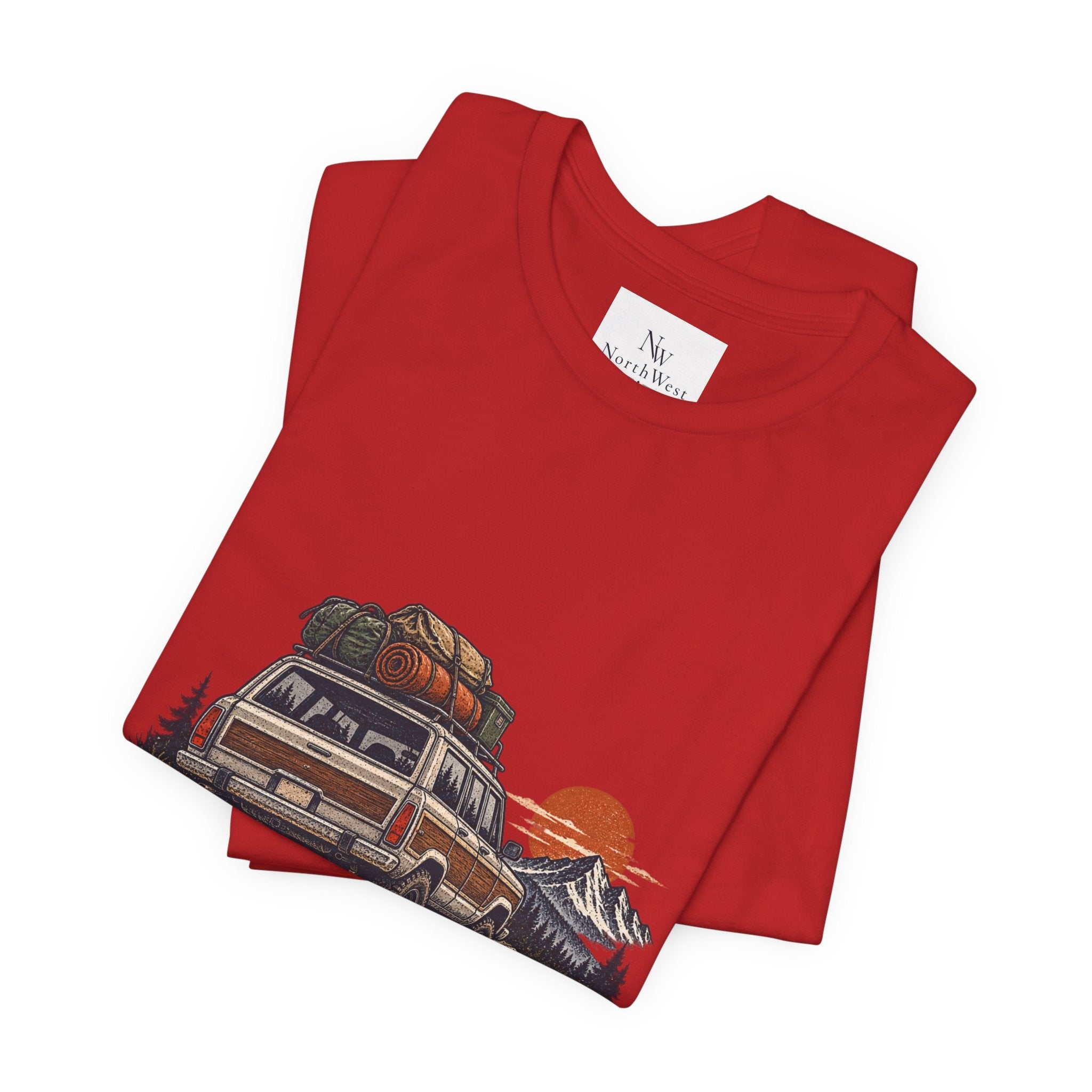 Adventure Tee — "Gone for the Weekend" Off‑Road Van Graphic T‑Shirt