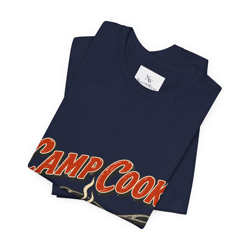 Camp Cook T‑Shirt — “Breakfast Tastes Better Outside” Camping Tee