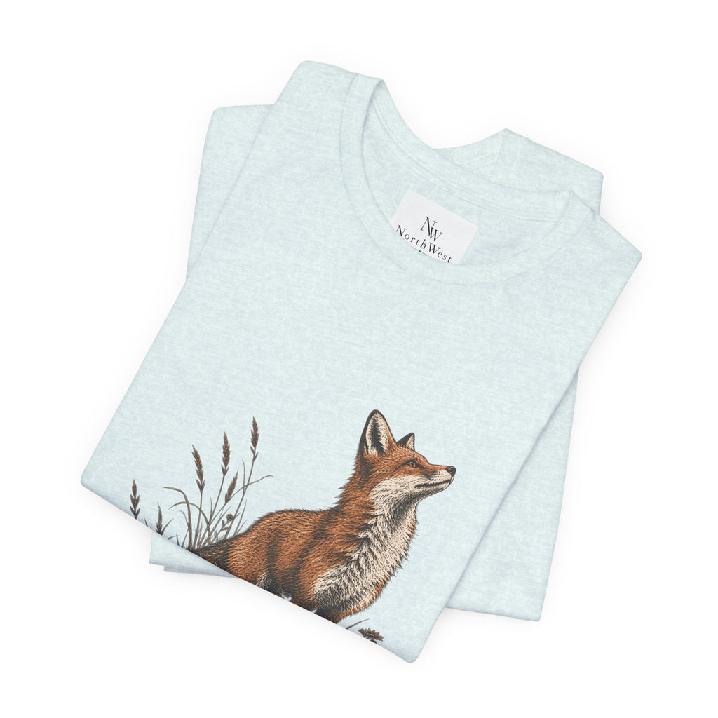 Wild Things Fox Tee — Woodland Nature Graphic T-Shirt