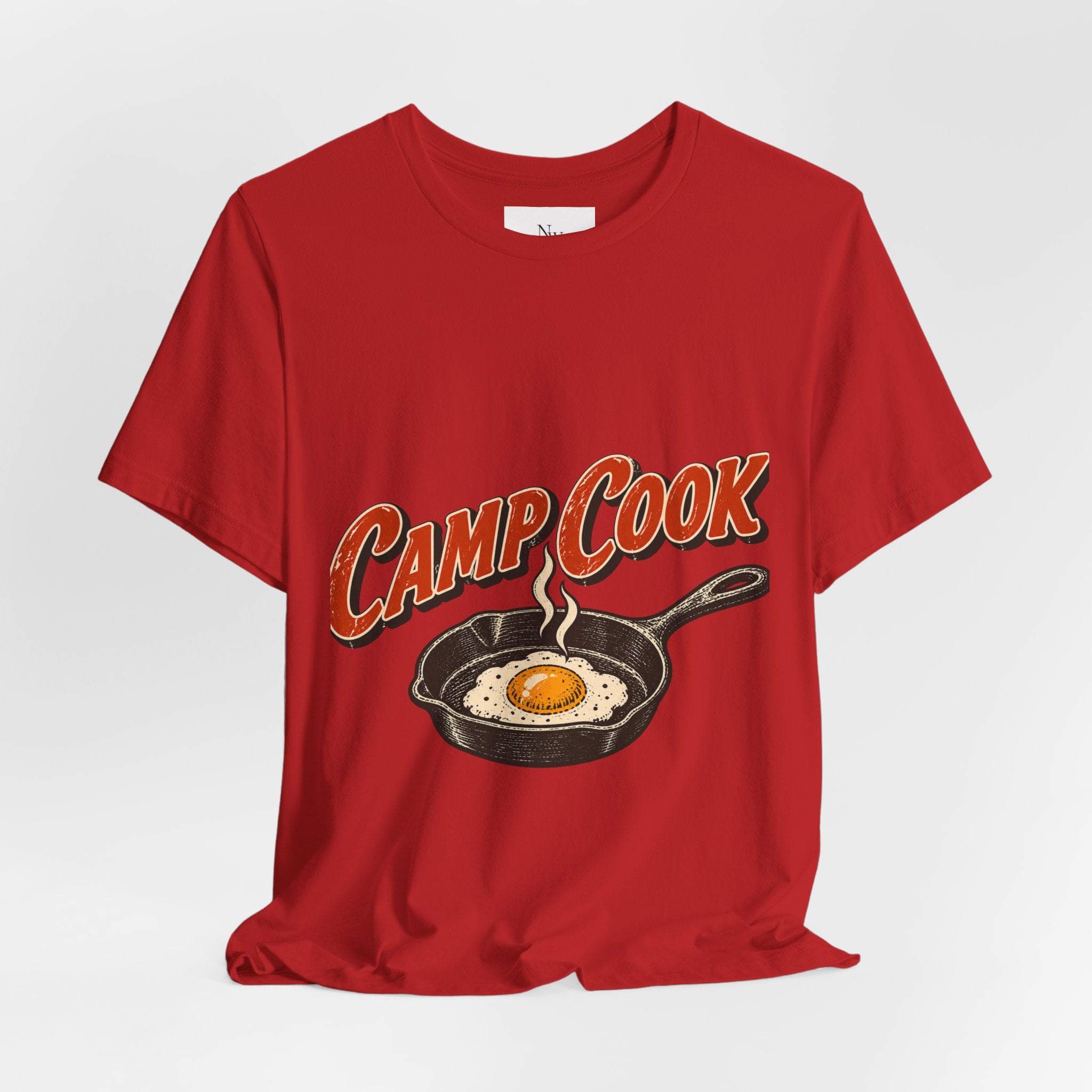 Camp Cook T‑Shirt — “Breakfast Tastes Better Outside” Camping Tee