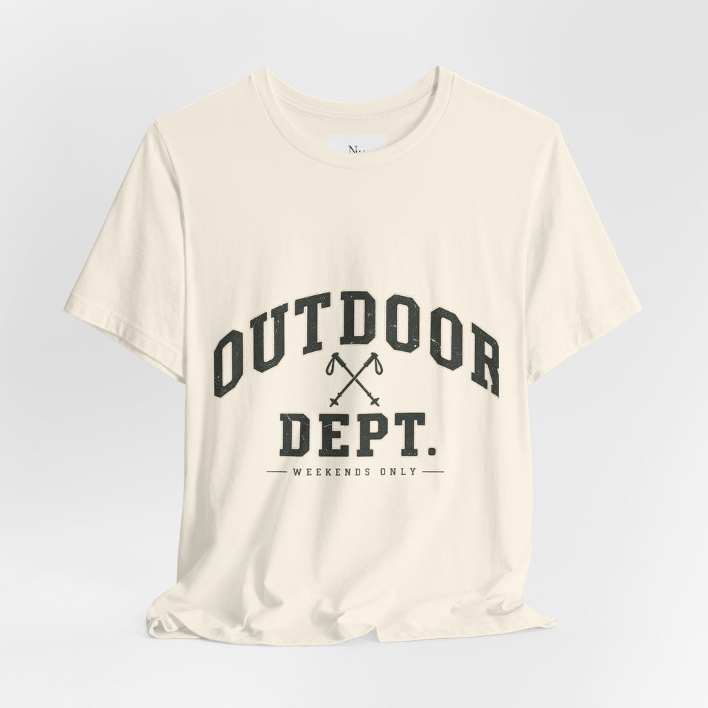 Outdoor Dept. Graphic Tee — Adventure Camping T-Shirt