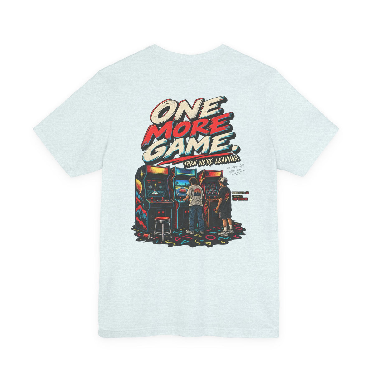 Insert Coin Arcade T‑Shirt — "One More Game" Retro Gaming Tee