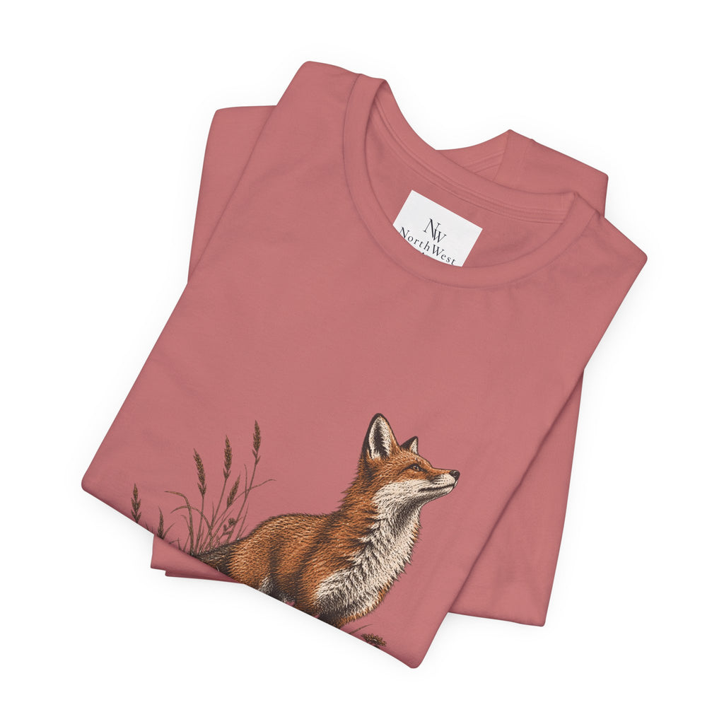 Wild Things Fox Tee — Woodland Nature Graphic T-Shirt