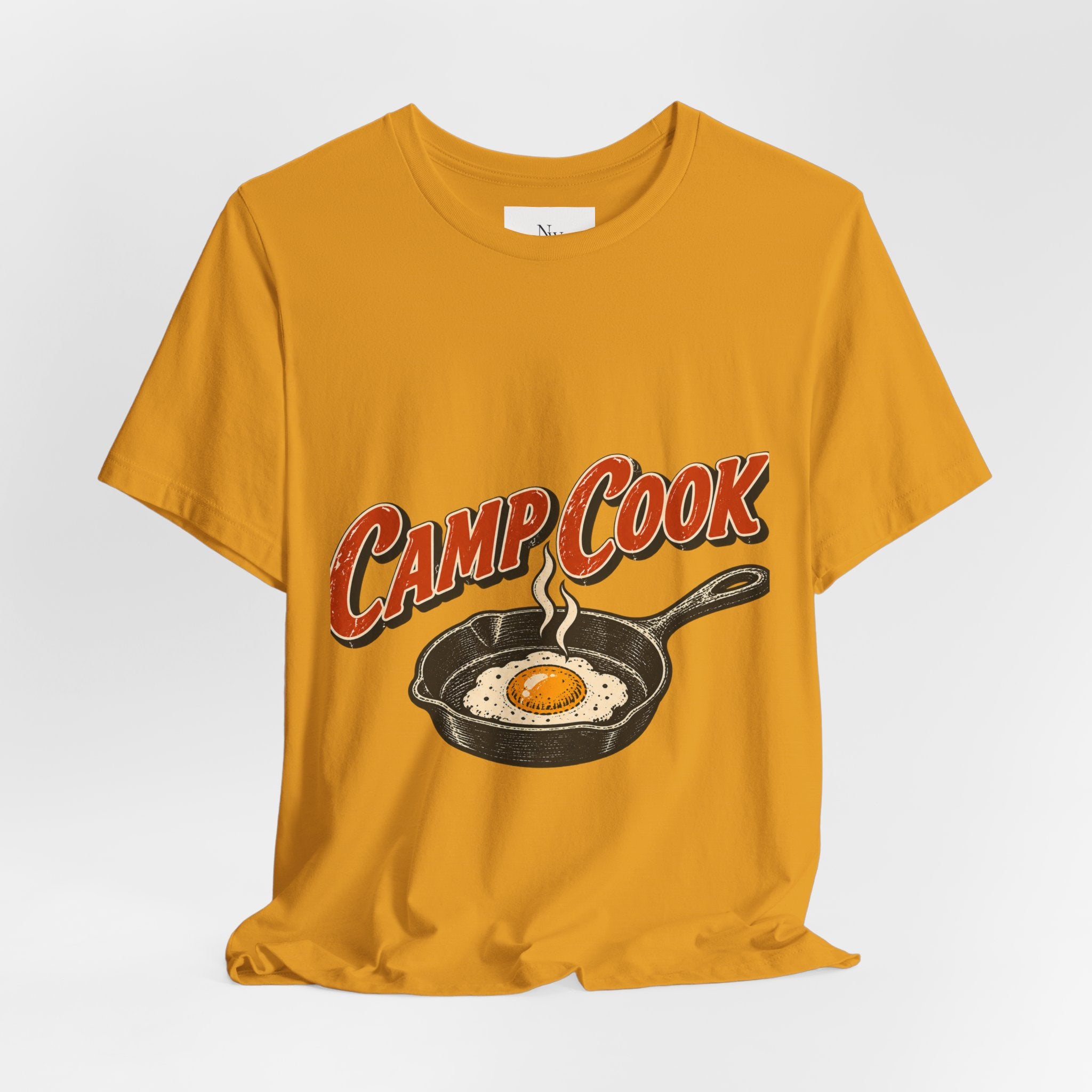 Camp Cook T‑Shirt — “Breakfast Tastes Better Outside” Camping Tee