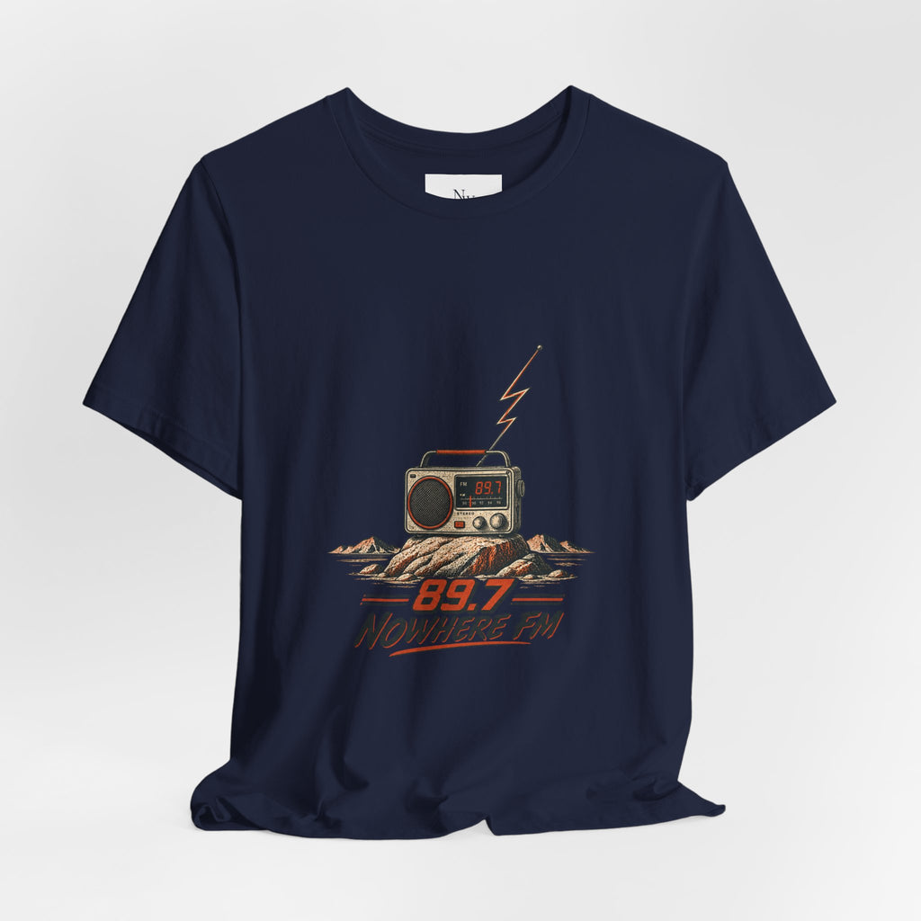 Desert Radio Tee — '89.7 Nowhere FM' Vintage Desert Radio Graphic T-Shirt