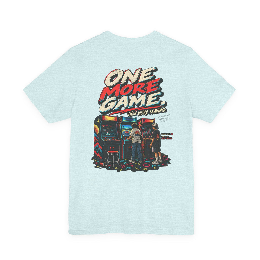 Insert Coin Arcade T‑Shirt — "One More Game" Retro Gaming Tee