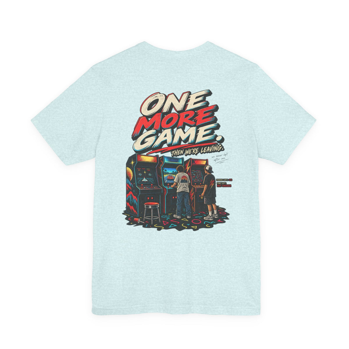 Insert Coin Arcade T‑Shirt — "One More Game" Retro Gaming Tee