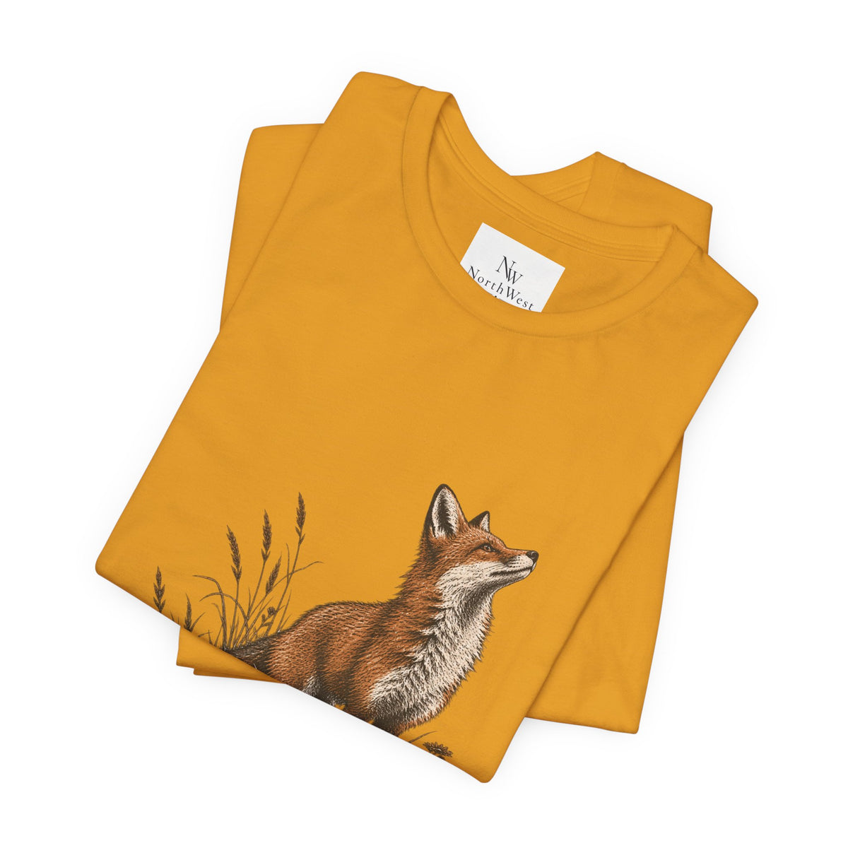 Wild Things Fox Tee — Woodland Nature Graphic T-Shirt