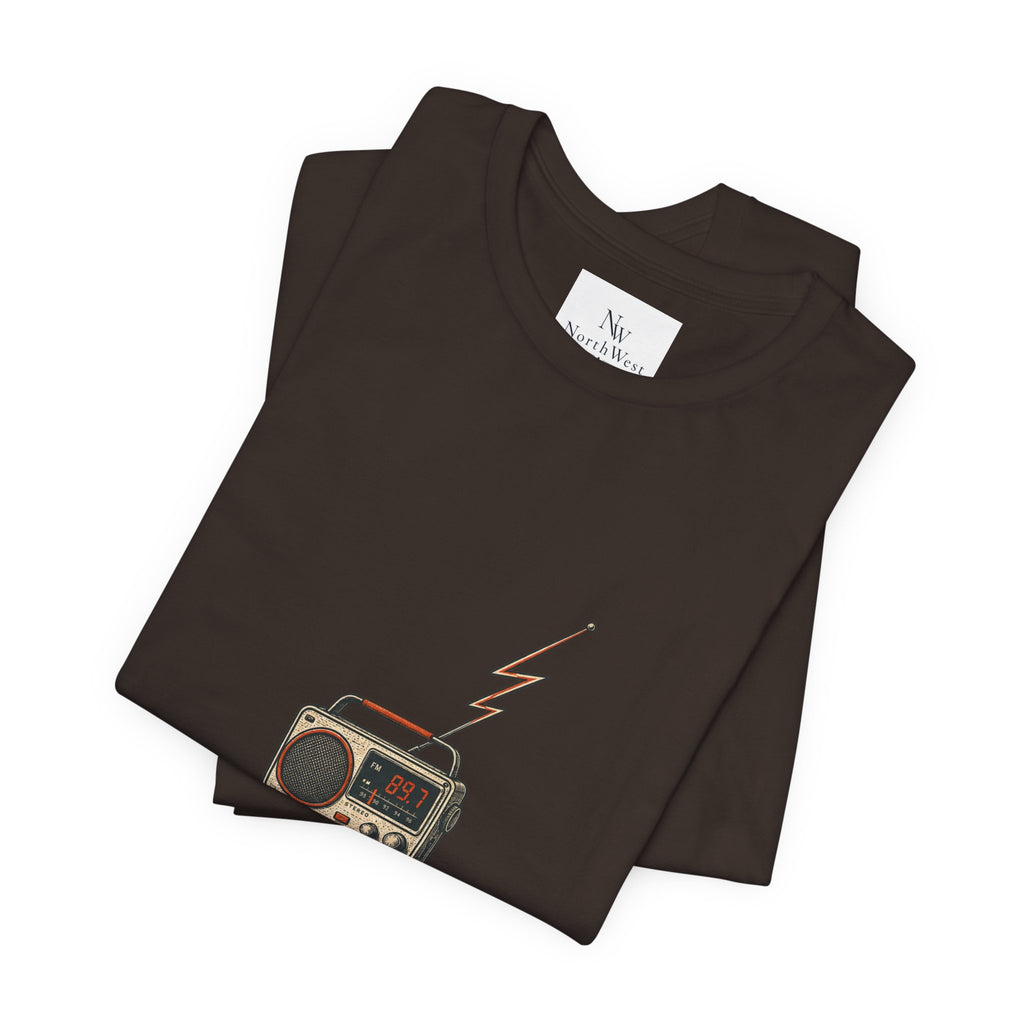 Desert Radio Tee — '89.7 Nowhere FM' Vintage Desert Radio Graphic T-Shirt