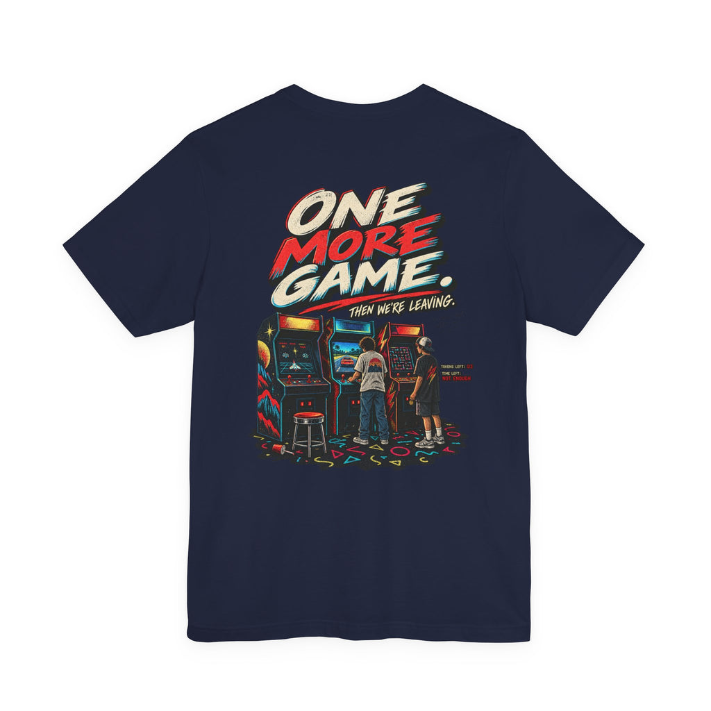 Insert Coin Arcade T‑Shirt — "One More Game" Retro Gaming Tee