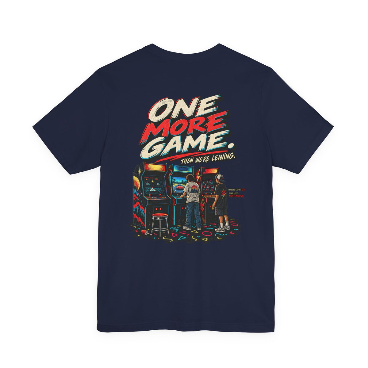 Insert Coin Arcade T‑Shirt — "One More Game" Retro Gaming Tee