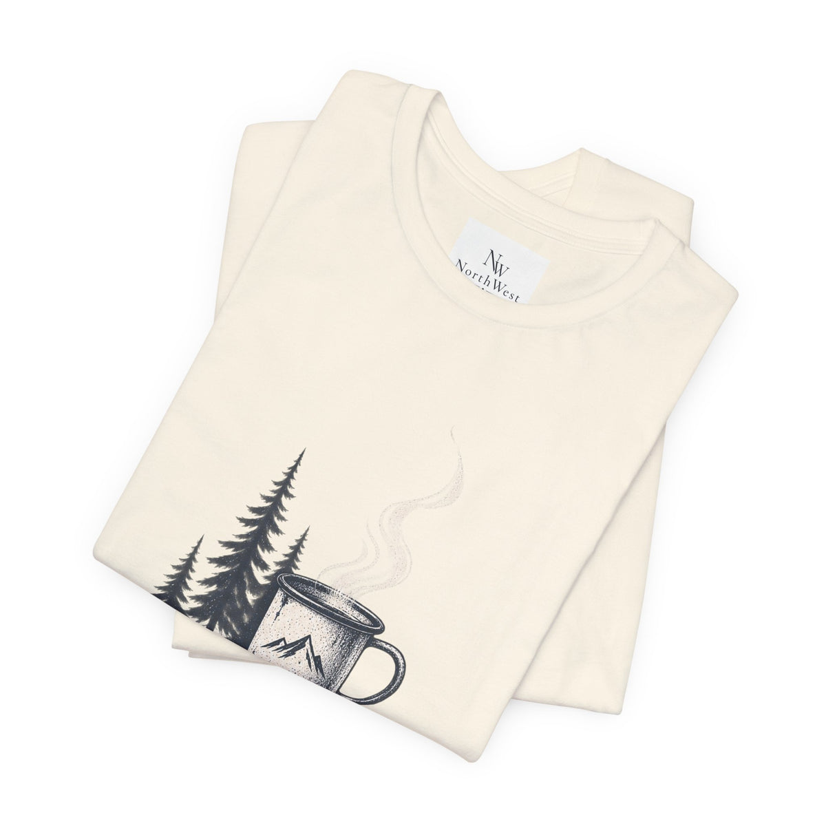 5:42 AM Camping T‑Shirt — "Before Everyone Else" Morning Coffee & Mountain Tee