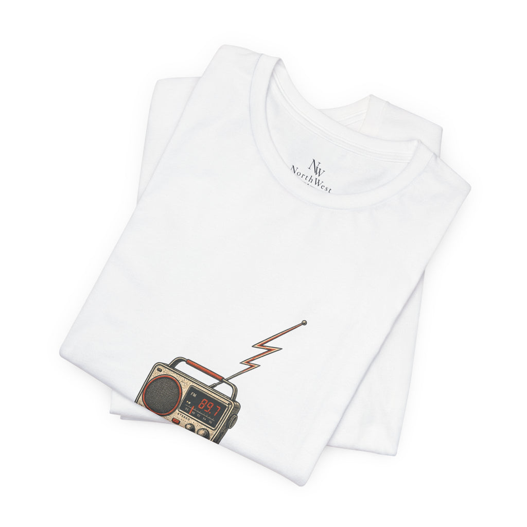 Desert Radio Tee — '89.7 Nowhere FM' Vintage Desert Radio Graphic T-Shirt