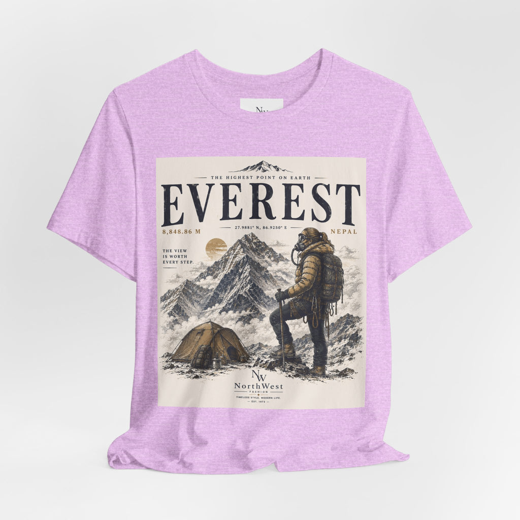 Everest Adventure Tee — Mountain Climber Vintage Graphic T‑Shirt