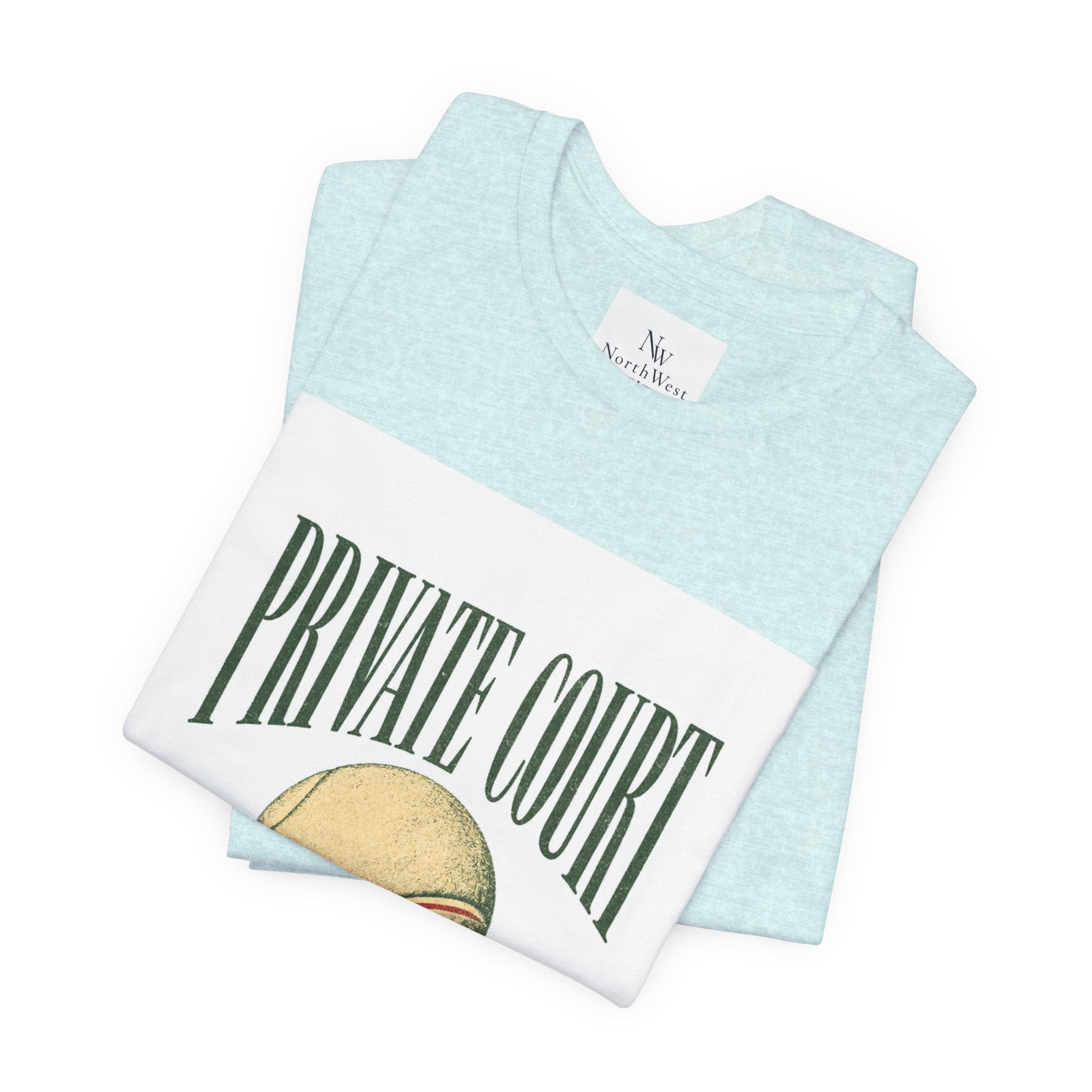 Private Court Tennis Tee — "After Four" Vintage Tennis Graphic T‑Shirt