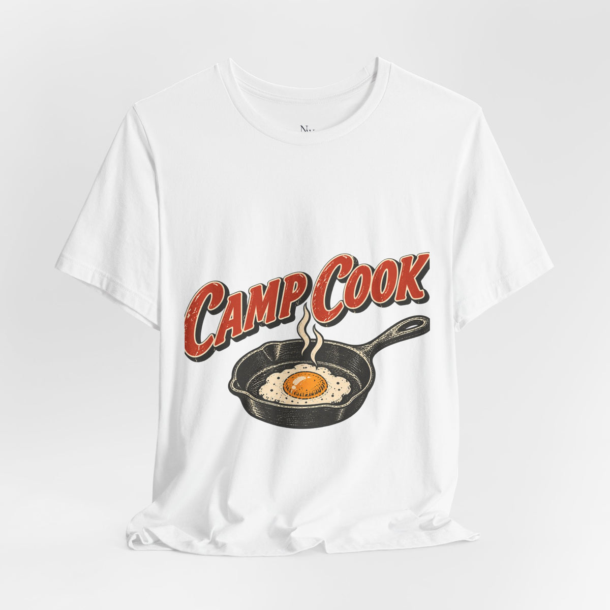 Camp Cook T‑Shirt — “Breakfast Tastes Better Outside” Camping Tee