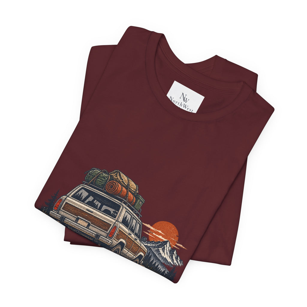 Adventure Tee — "Gone for the Weekend" Off‑Road Van Graphic T‑Shirt
