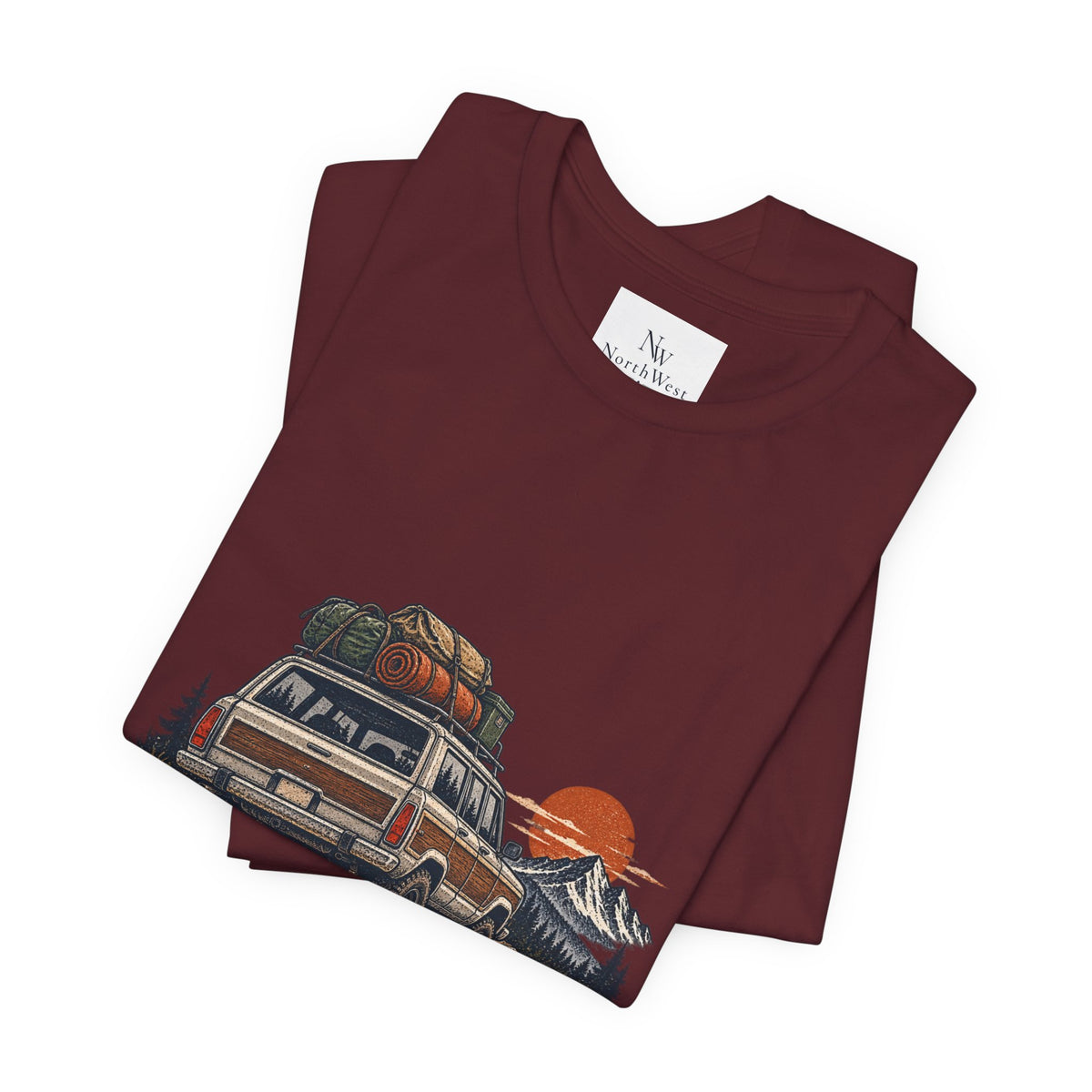 Adventure Tee — "Gone for the Weekend" Off‑Road Van Graphic T‑Shirt