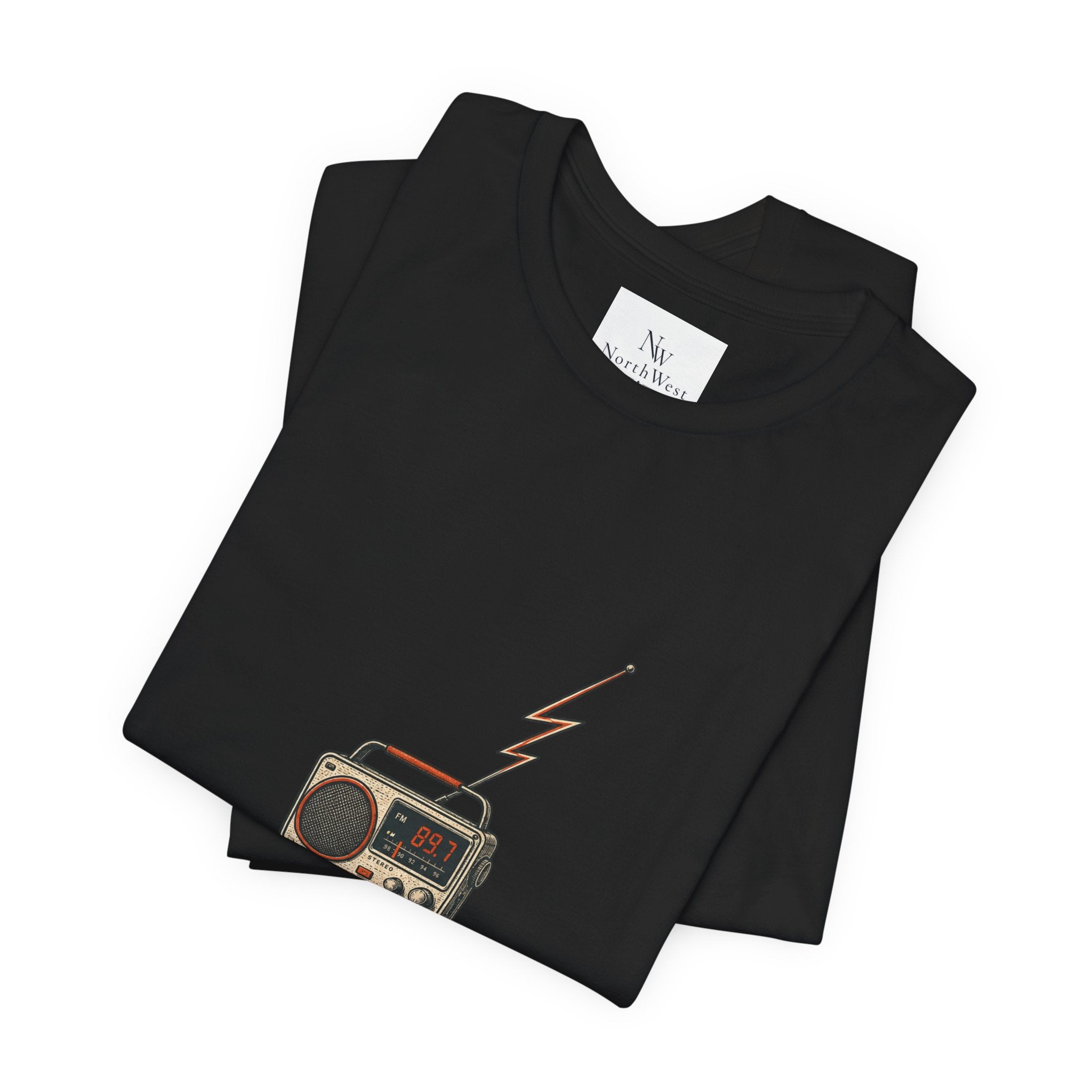 Desert Radio Tee — '89.7 Nowhere FM' Vintage Desert Radio Graphic T-Shirt
