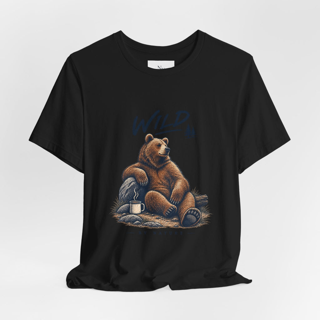 Wild at Heart Bear T-Shirt — Outdoor Nature Graphic Tee