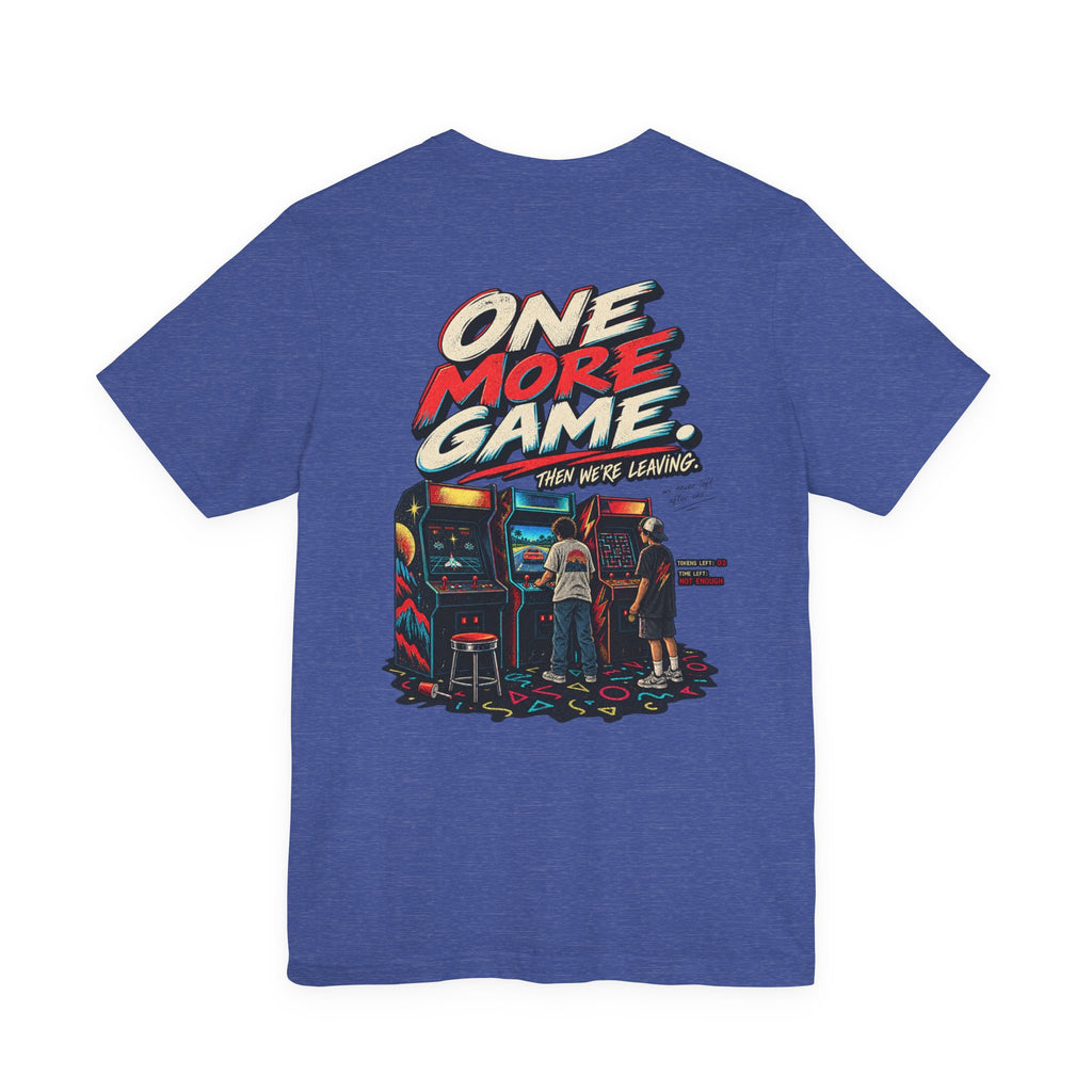Insert Coin Arcade T‑Shirt — "One More Game" Retro Gaming Tee