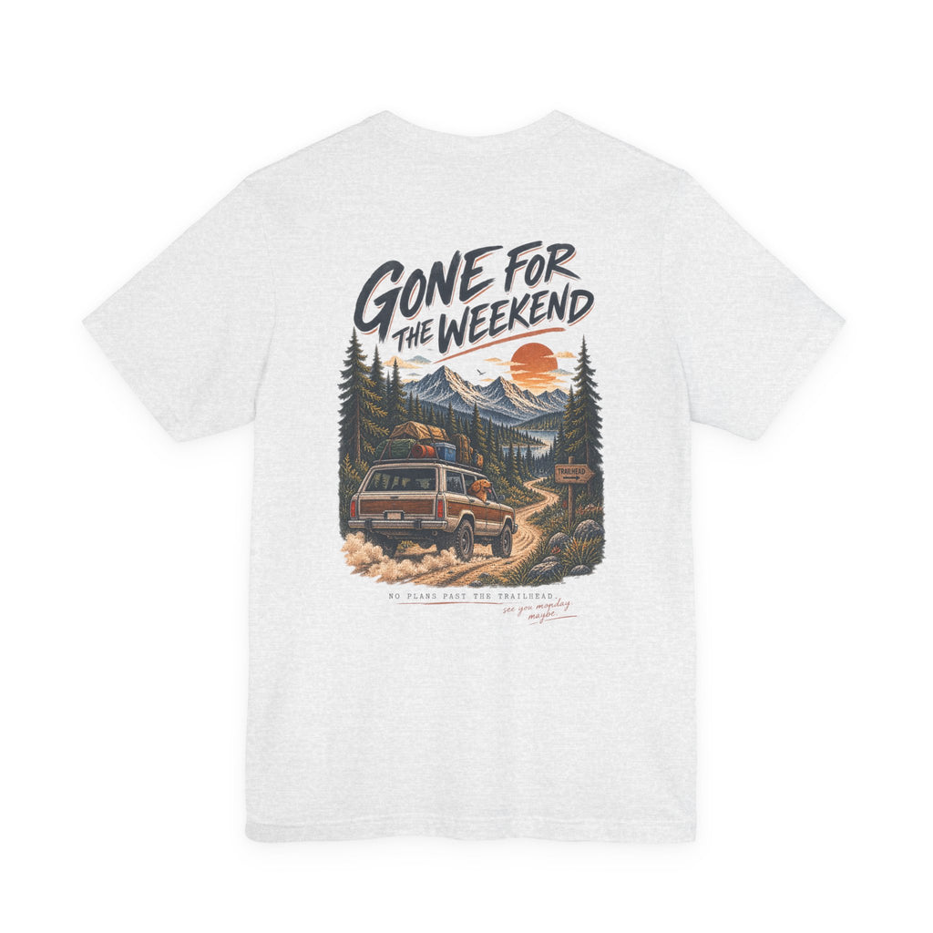 Adventure Tee — "Gone for the Weekend" Off‑Road Van Graphic T‑Shirt