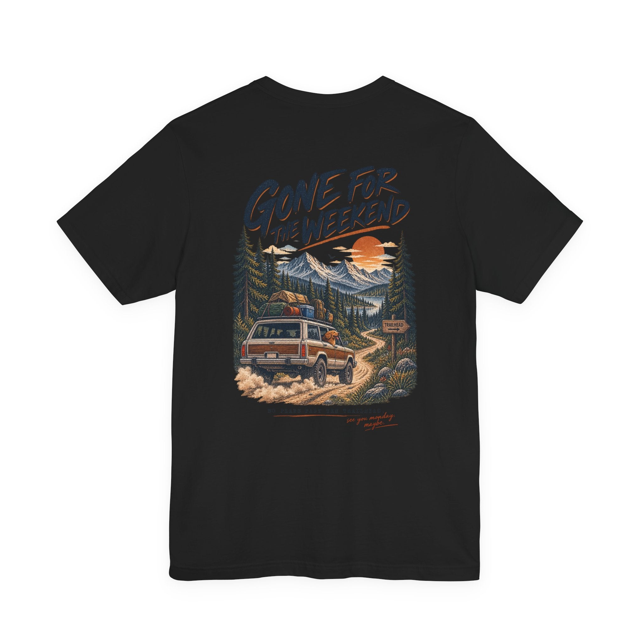 Adventure Tee — "Gone for the Weekend" Off‑Road Van Graphic T‑Shirt