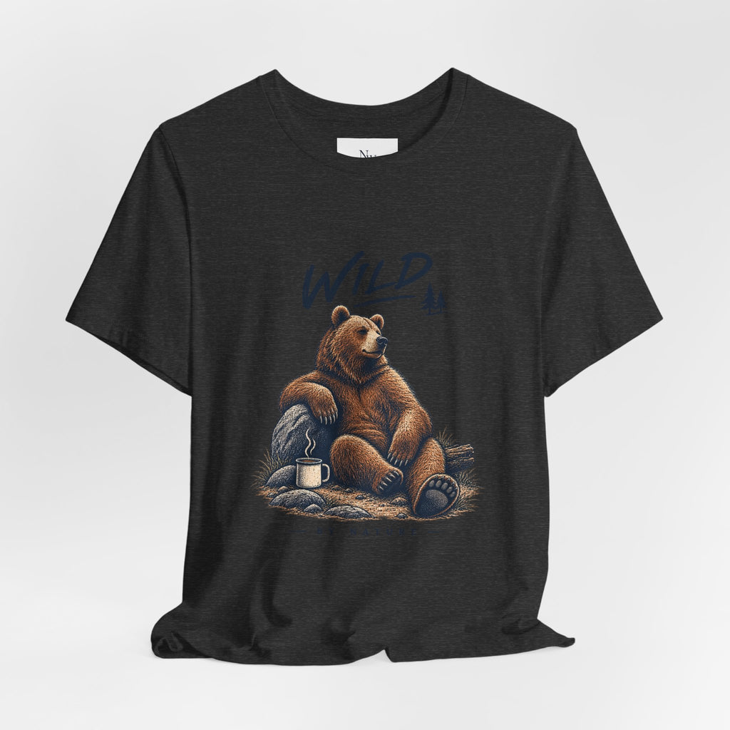 Wild at Heart Bear T-Shirt — Outdoor Nature Graphic Tee