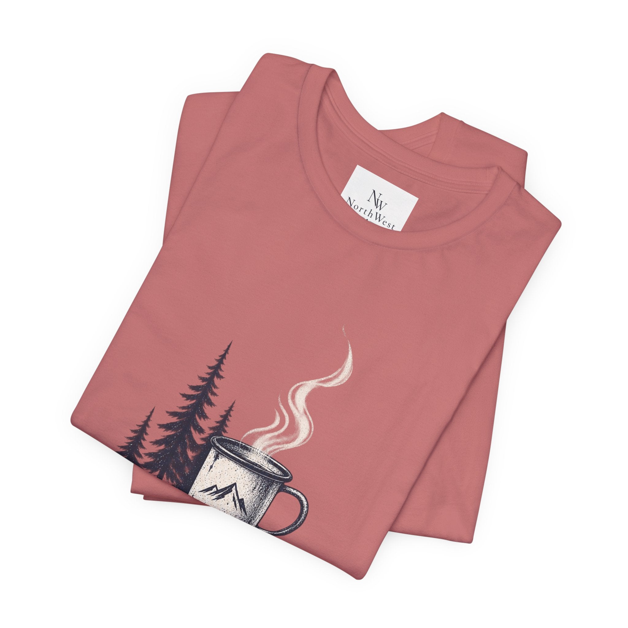 5:42 AM Camping T‑Shirt — "Before Everyone Else" Morning Coffee & Mountain Tee