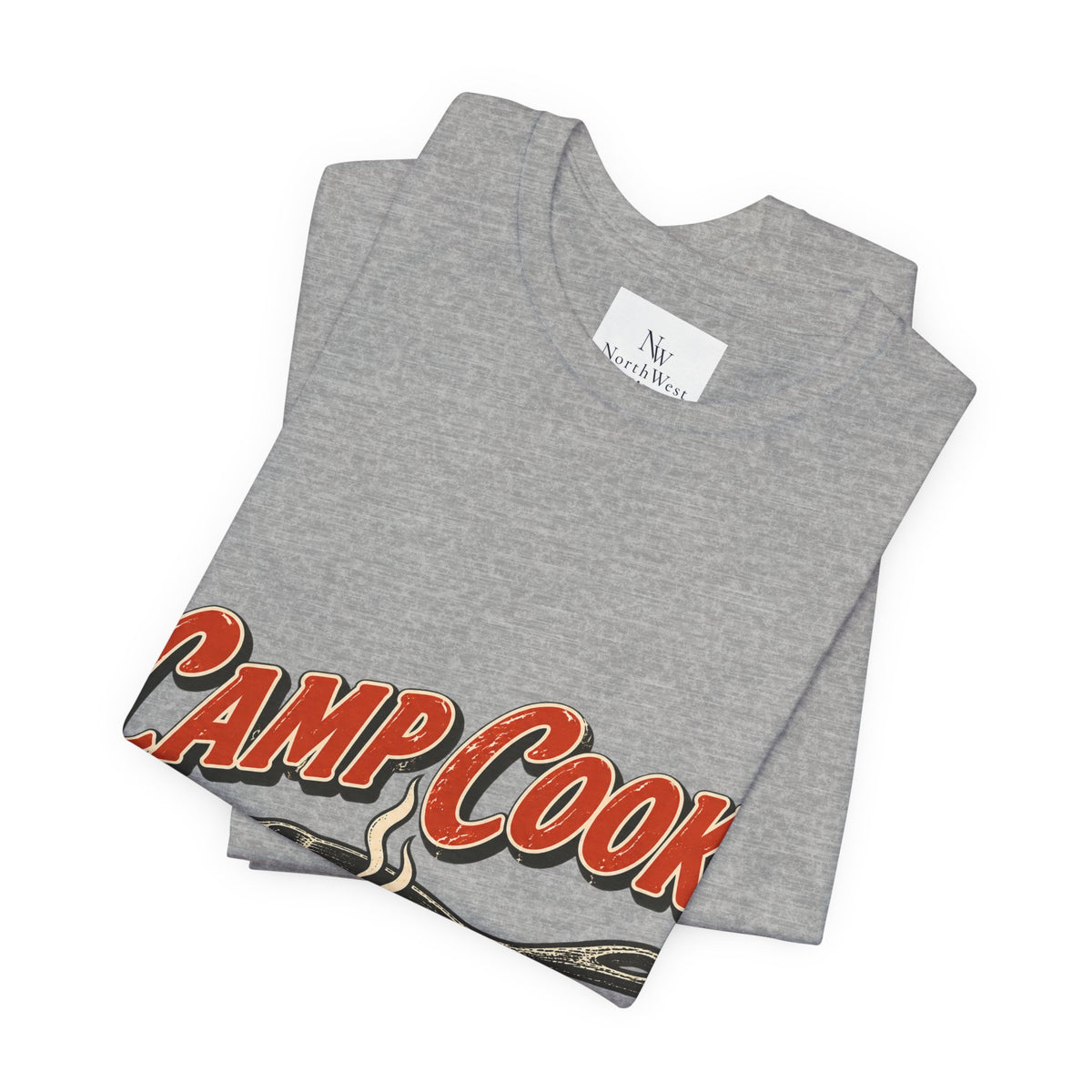 Camp Cook T‑Shirt — “Breakfast Tastes Better Outside” Camping Tee
