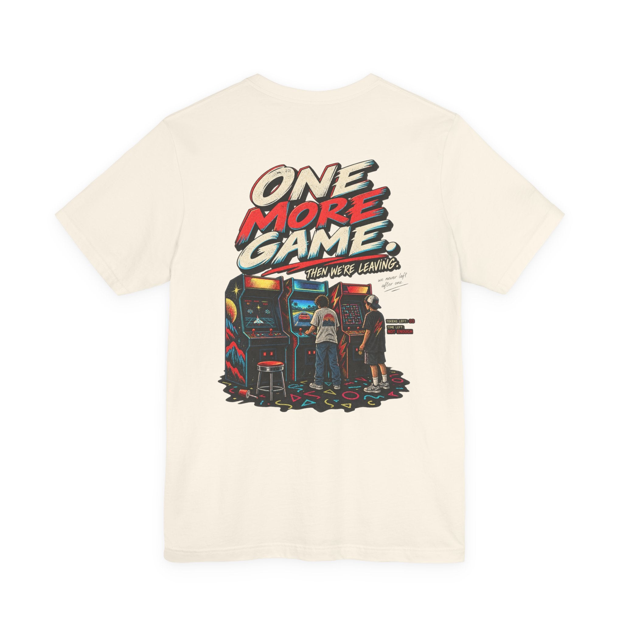 Insert Coin Arcade T‑Shirt — "One More Game" Retro Gaming Tee
