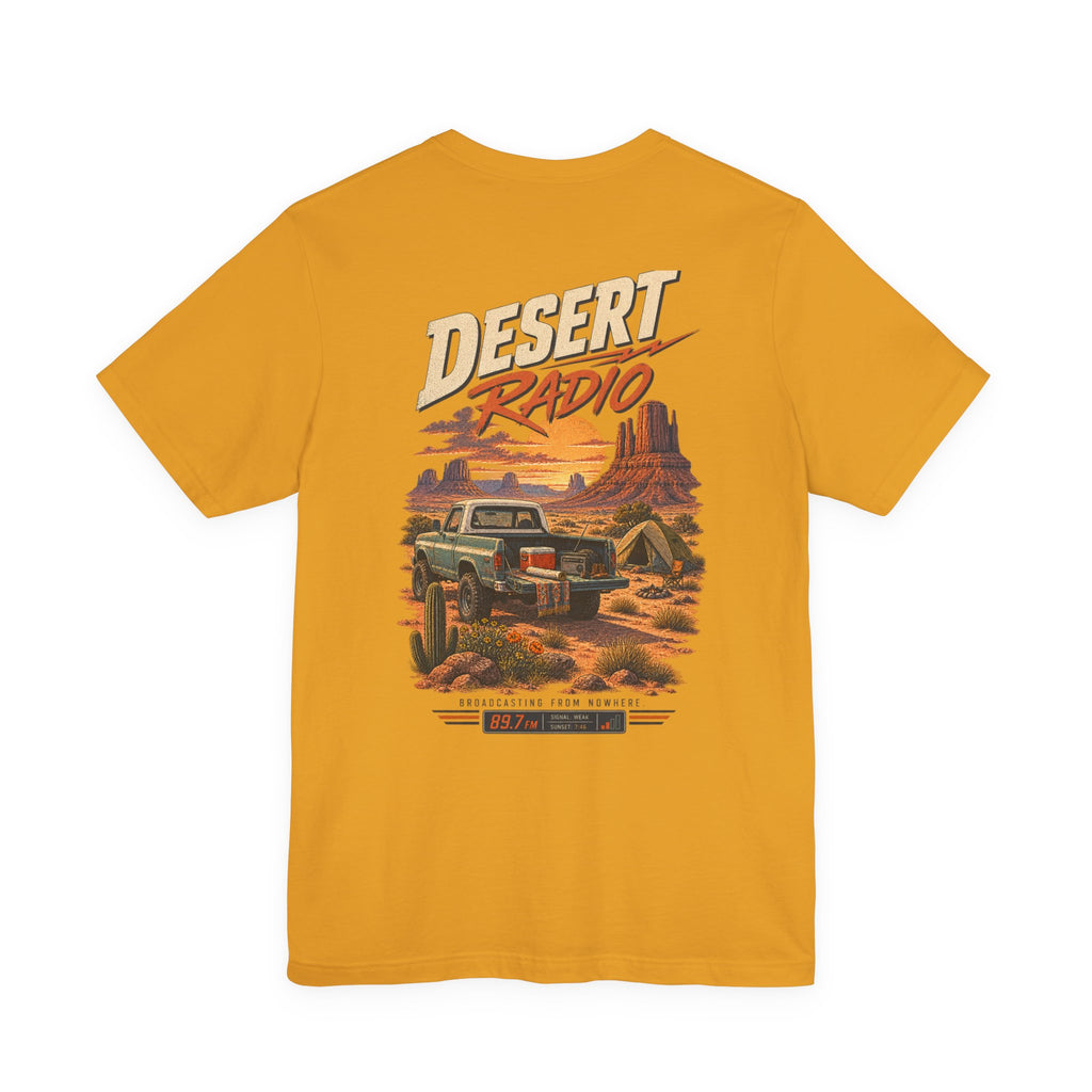 Desert Radio Tee — '89.7 Nowhere FM' Vintage Desert Radio Graphic T-Shirt