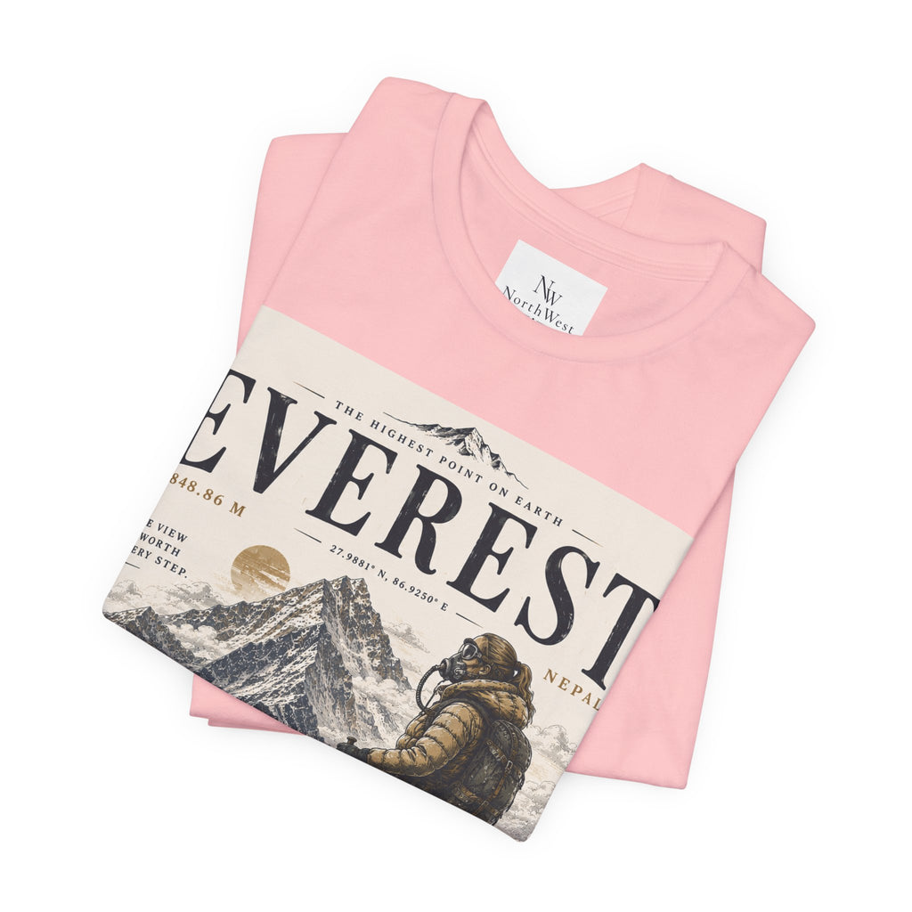 Everest Adventure Tee — Mountain Climber Vintage Graphic T‑Shirt